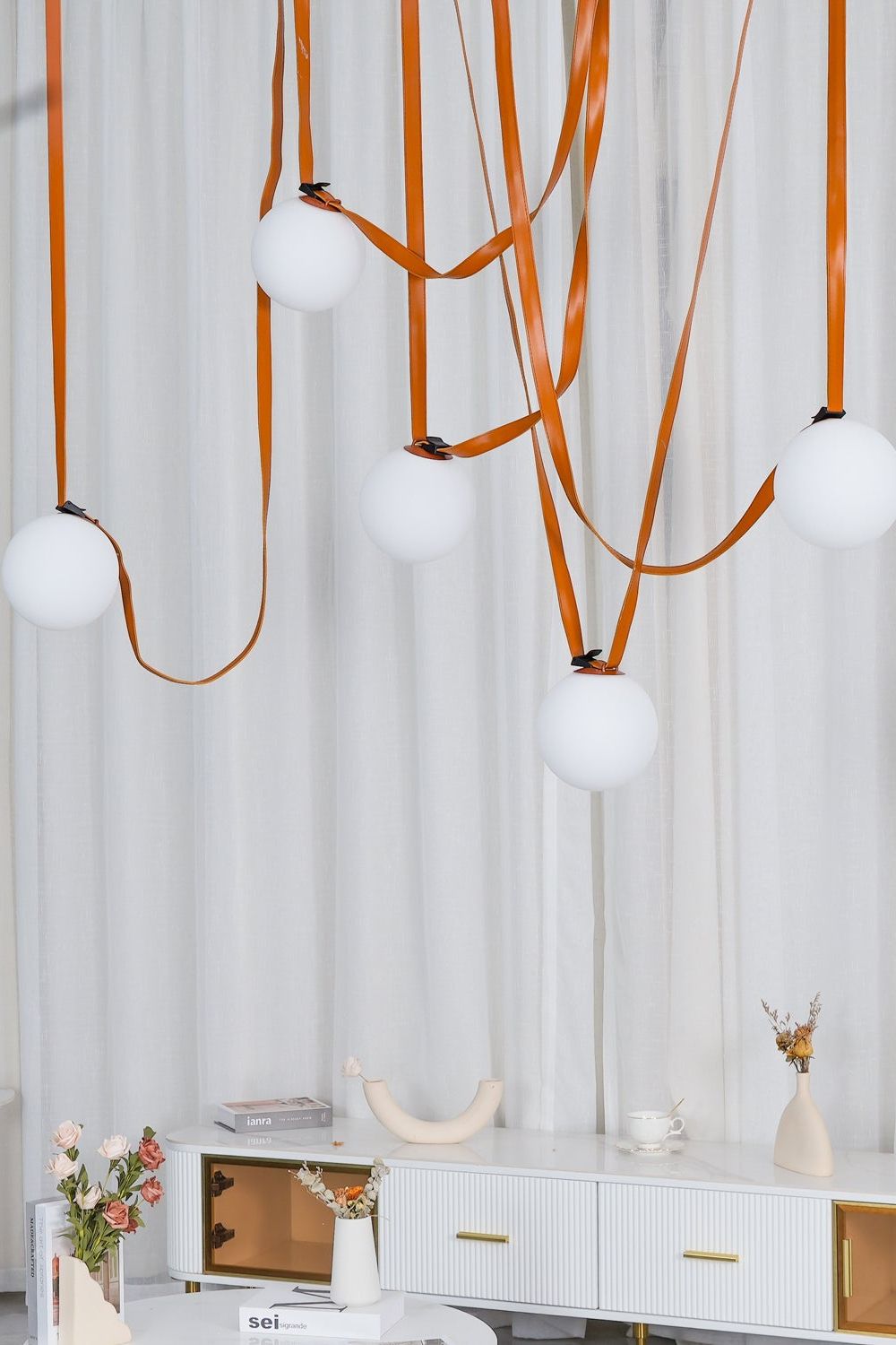 Multiple Belt Art Pendant Light - morylighting