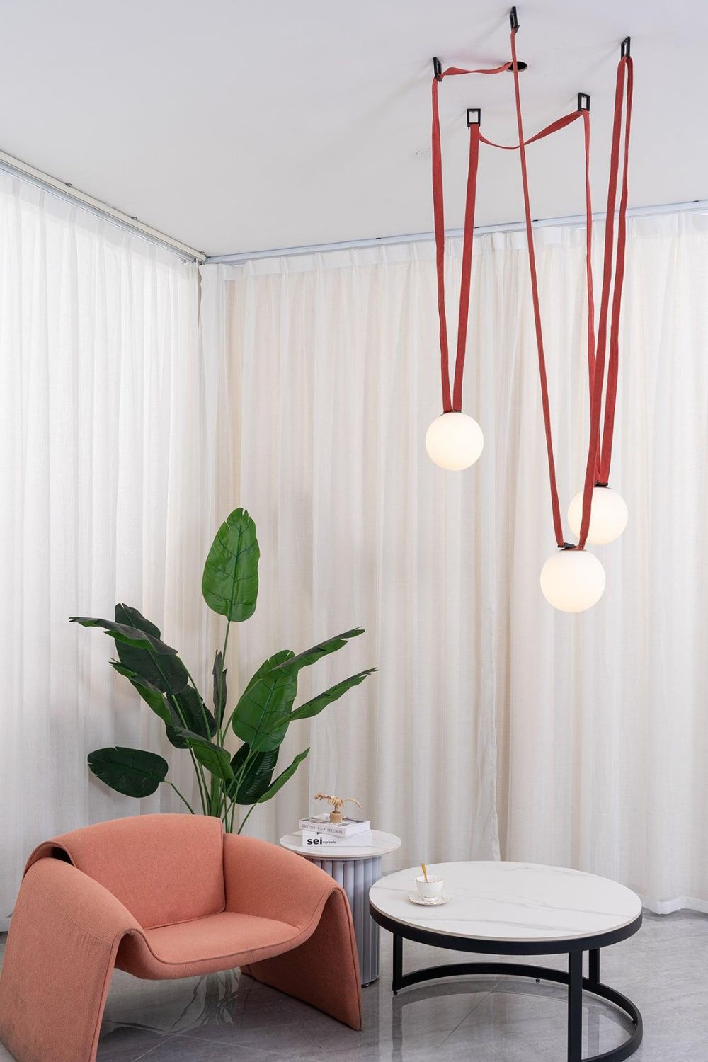 Multiple Belt Art Pendant Light - morylighting