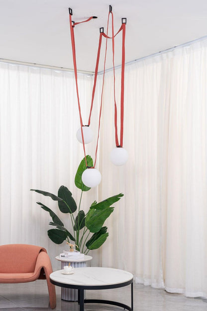 Multiple Belt Art Pendant Light - morylighting