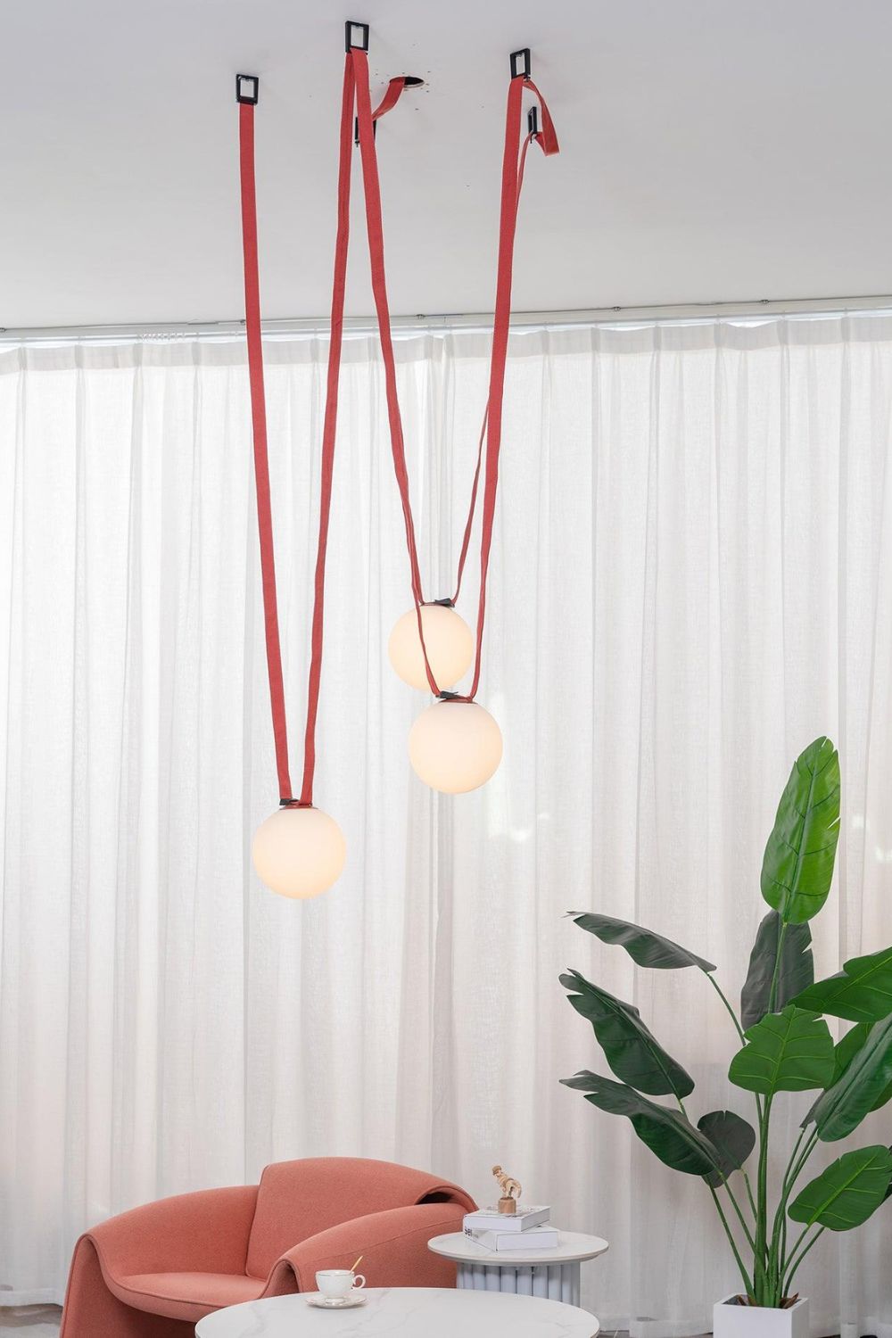 Multiple Belt Art Pendant Light - morylighting