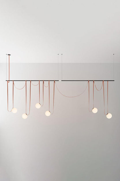 Multiple Belt Art Pendant Light - morylighting