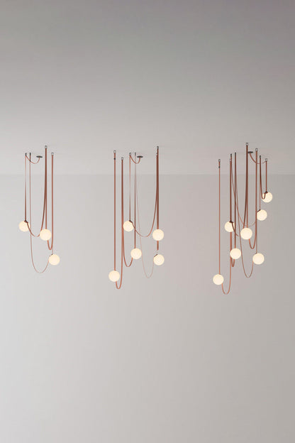 Multiple Belt Art Pendant Light - morylighting