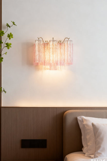 Art Style Glass Wall Lamp - view 5 | morylighting