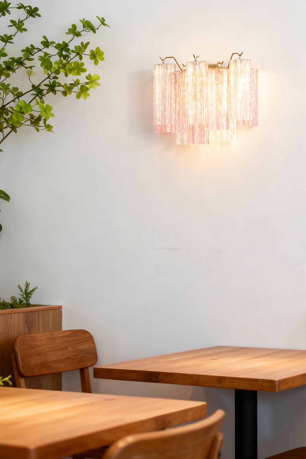Art Style Glass Wall Lamp - view 6 | morylighting
