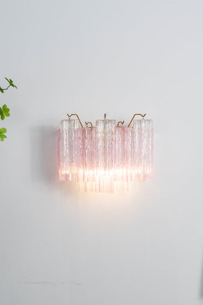 Art Style Glass Wall Lamp - view 2 | morylighting