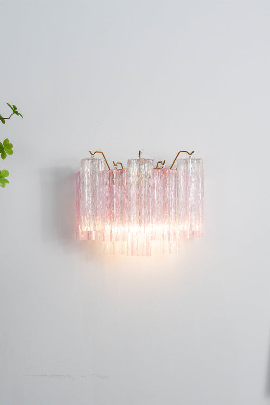 Art Style Glass Wall Lamp - view 2 | morylighting