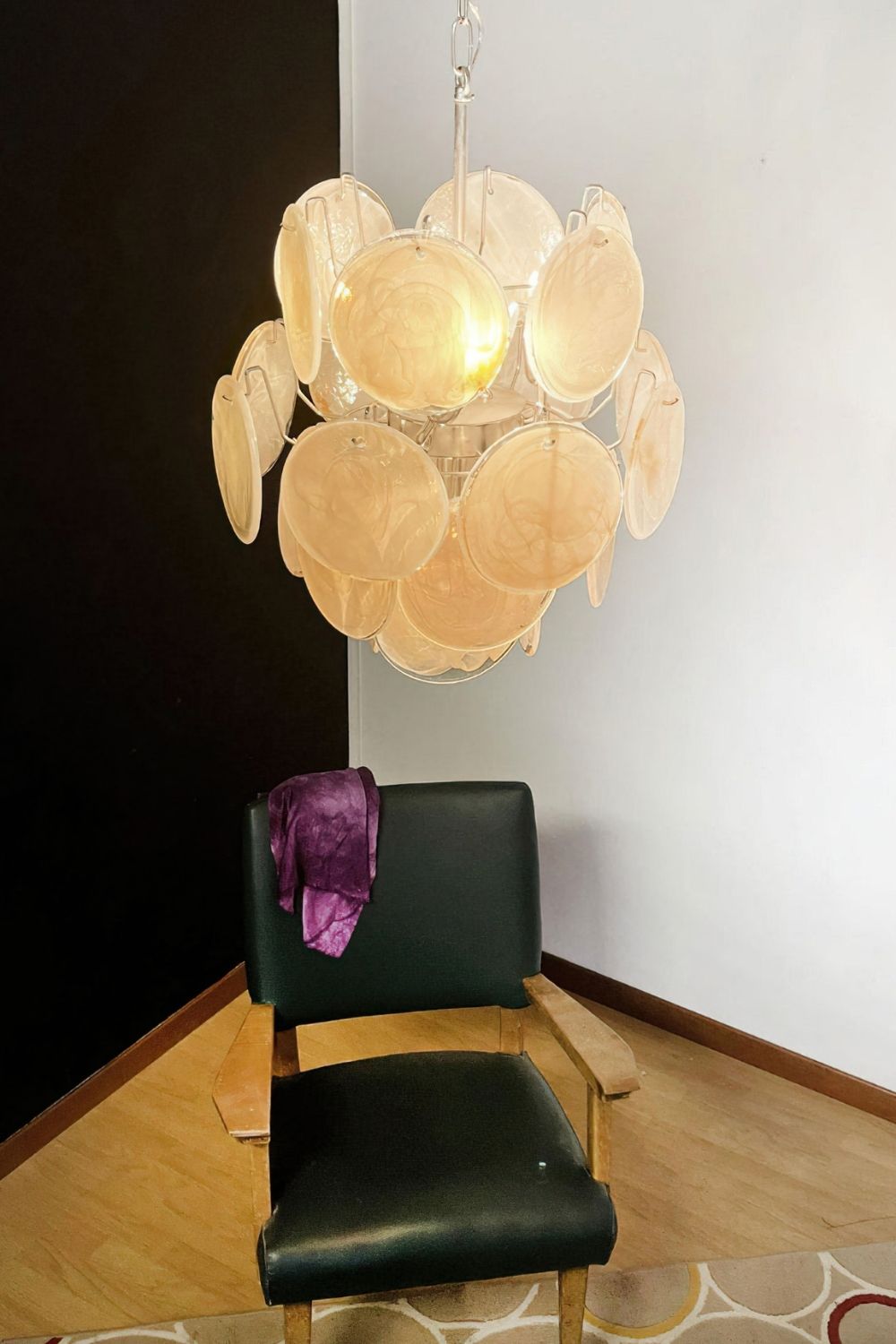 Vintage Art Gold Discs Chandelier - view 9 | morylighting