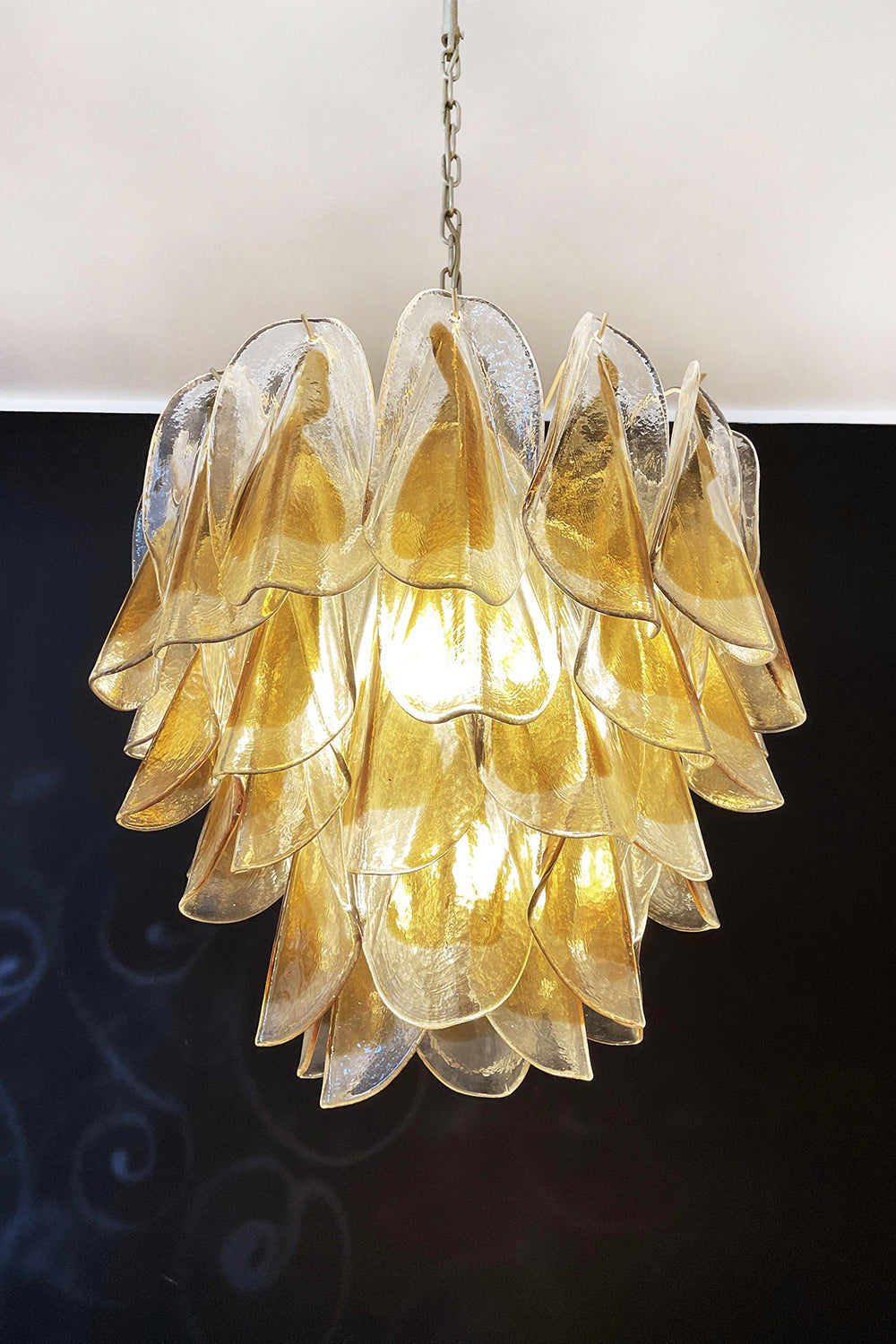 Art Amber  Glass Swallows  Chandelier - view 9 | morylighting