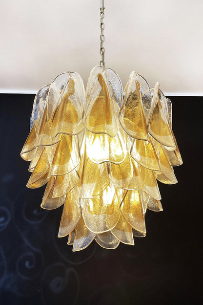 Art Amber  Glass Swallows  Chandelier - view 9 | morylighting