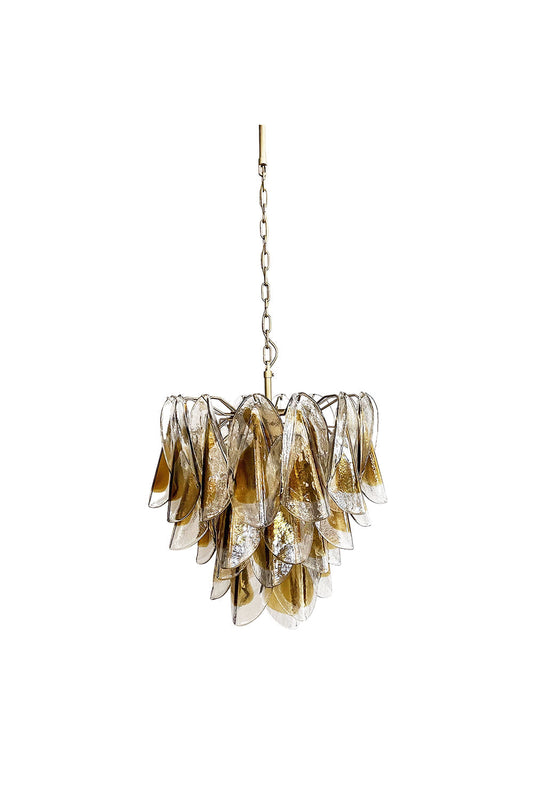 Art Amber  Glass Swallows  Chandelier | morylighting
