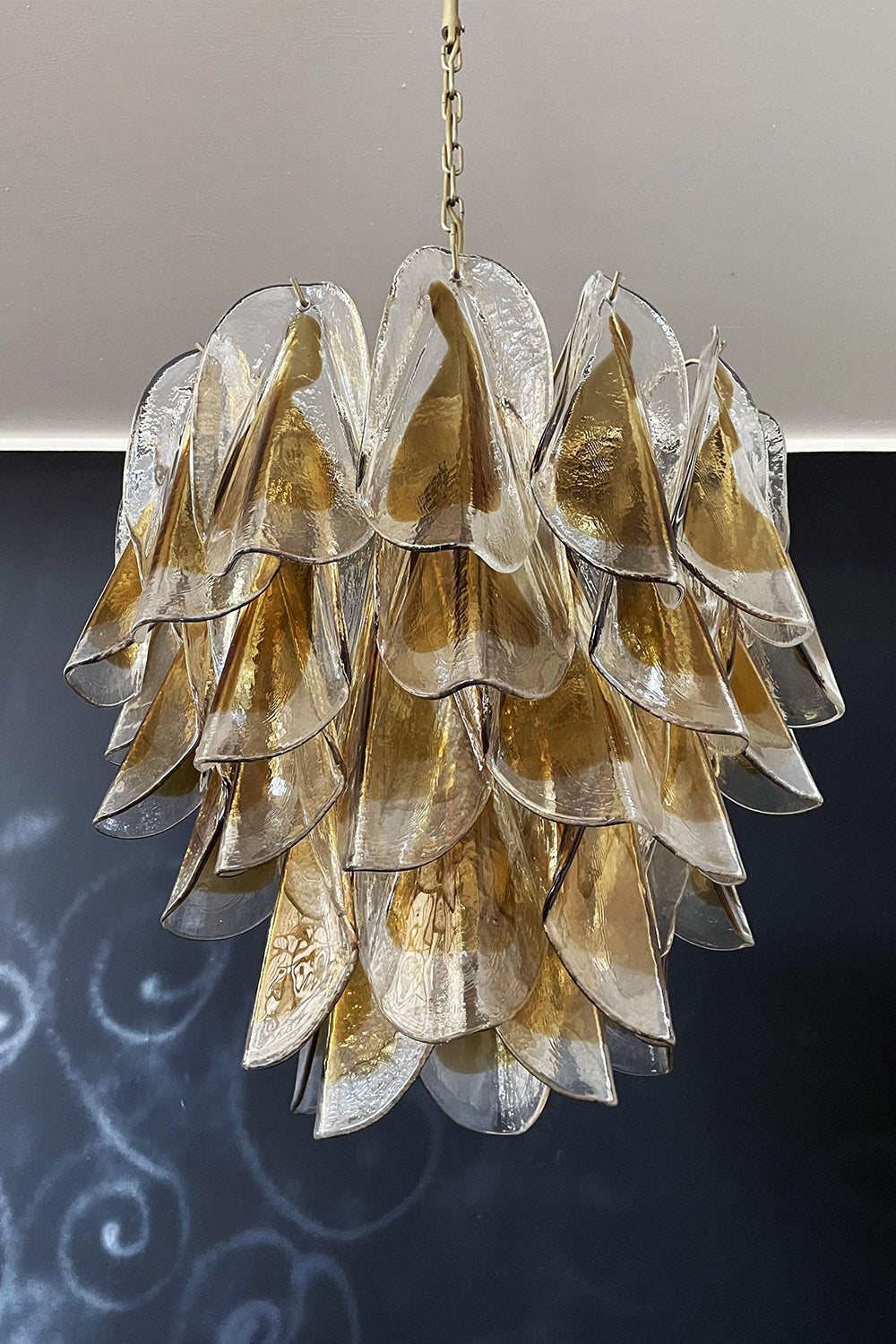 Art Amber  Glass Swallows  Chandelier - view 13 | morylighting