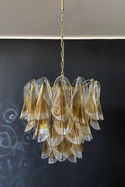 Art Amber  Glass Swallows  Chandelier - view 14 | morylighting