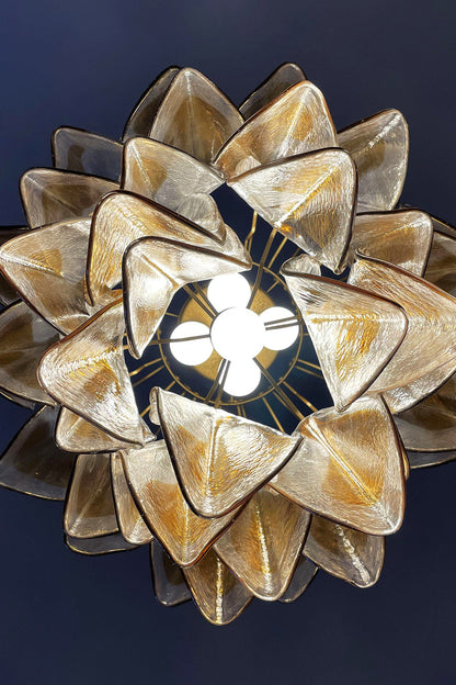 Art Amber  Glass Swallows  Chandelier - view 16 | morylighting
