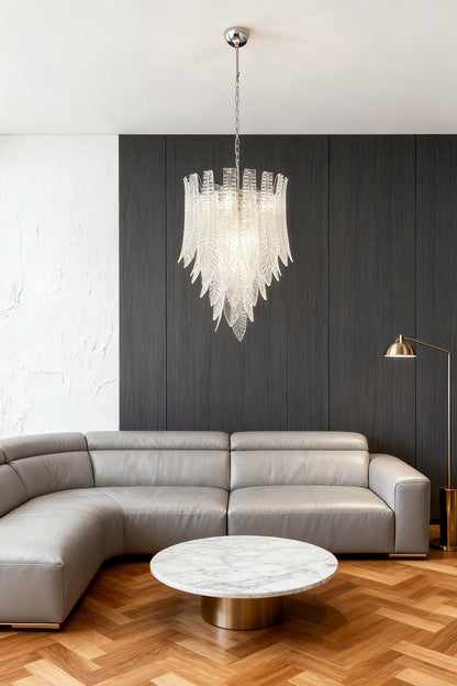 Art Felci Glass Chandelier - view 5 | morylighting