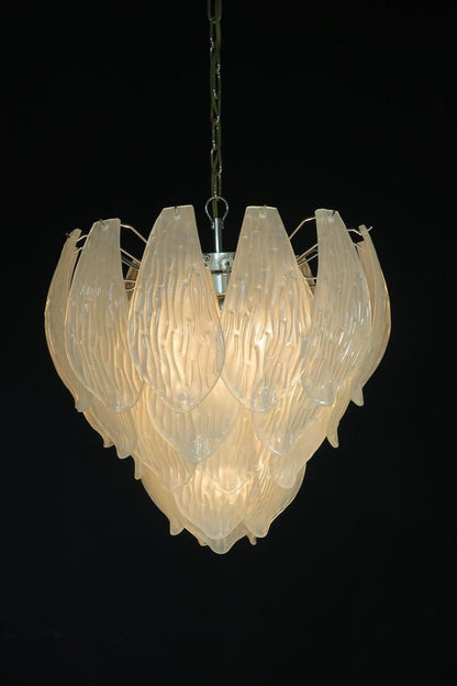 Art Glass Petal Chandelier - view 20 | morylighting
