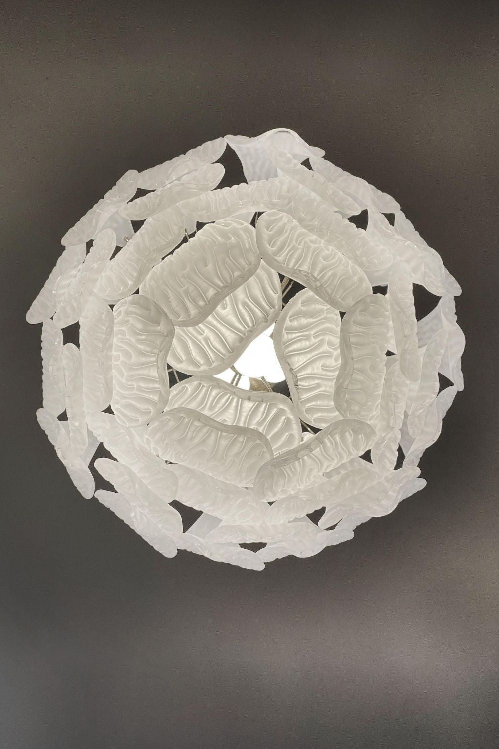 Art Glass Petal Chandelier - view 25 | morylighting