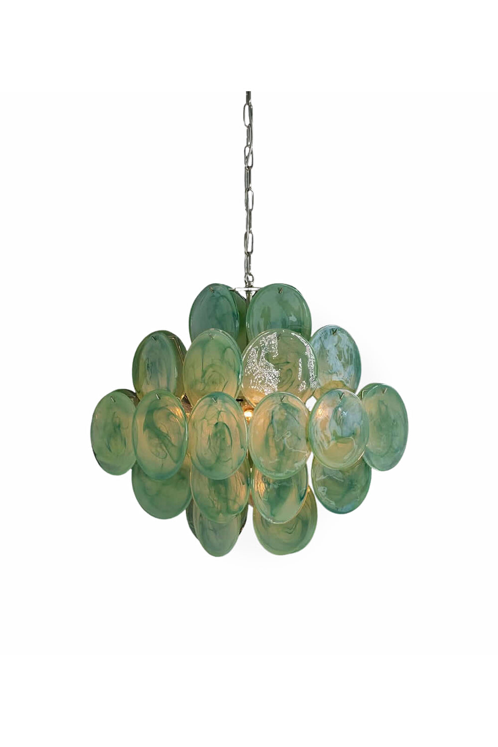 Art Green Disks Chandelier | morylighting