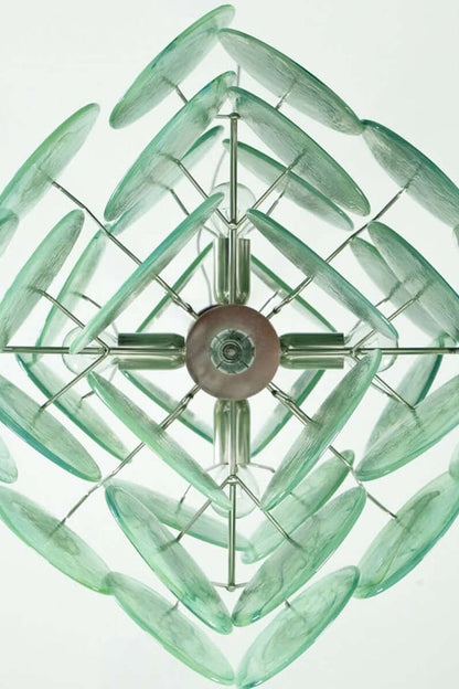 Art Green Disks Chandelier - view 13 | morylighting
