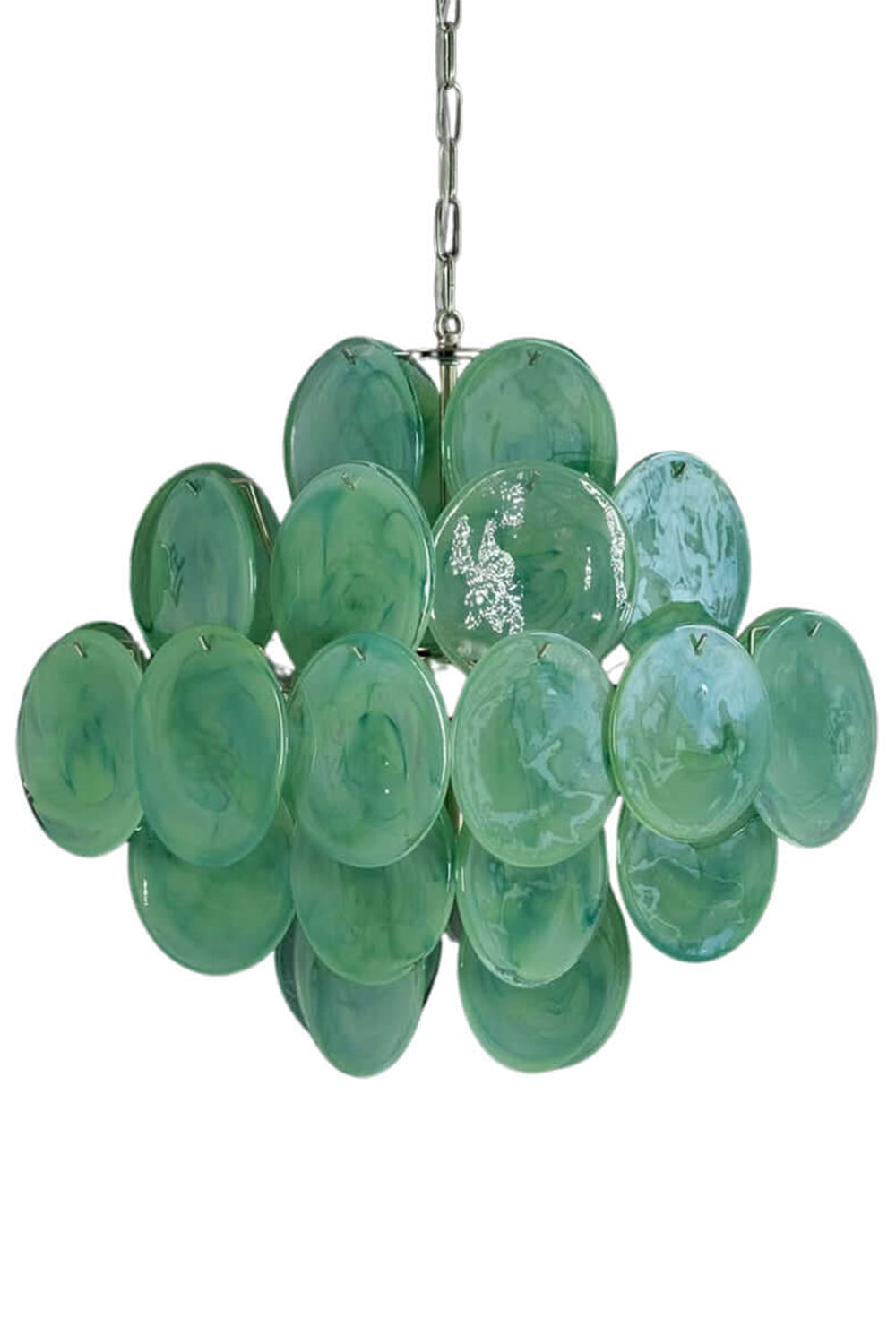 Art Green Disks Chandelier - view 14 | morylighting