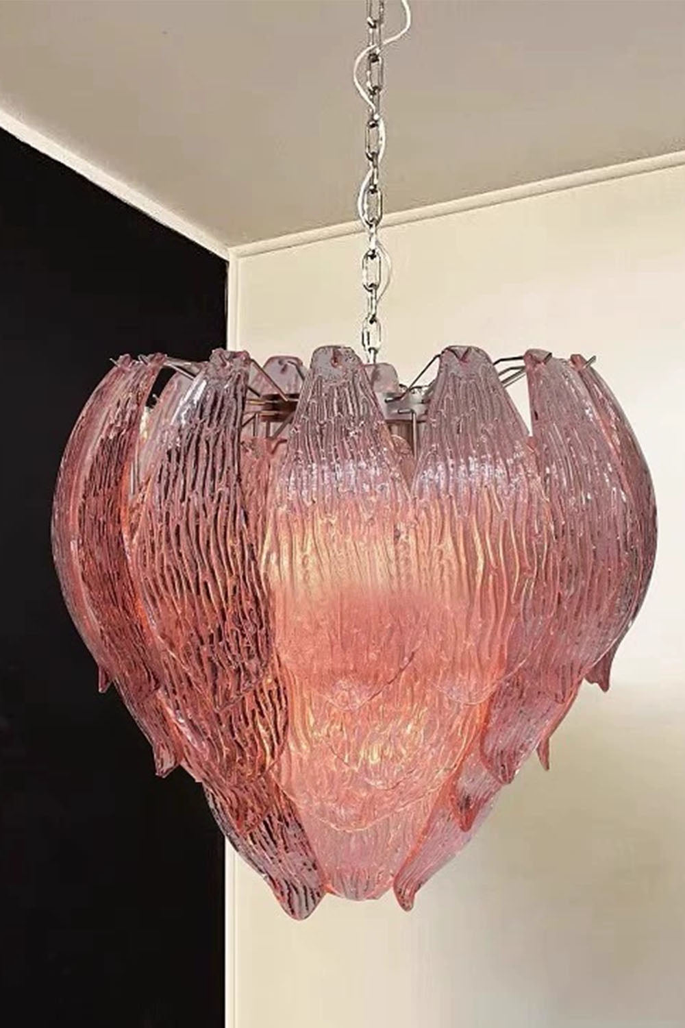 Art Petal Glass Chandelier - view 6 | morylighting