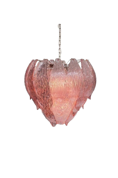 Art Petal Glass Chandelier | morylighting