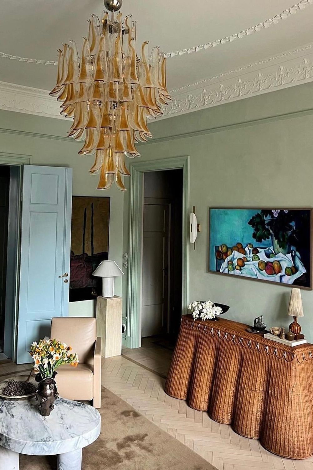 Art Petals Chandelier - view 4 | morylighting