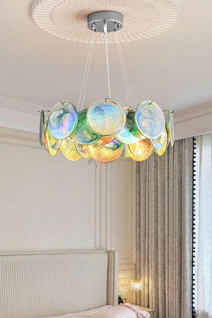 Art Rainbow Discs Chandelier - view 9 | morylighting