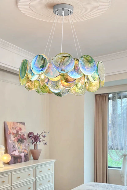 Art Rainbow Discs Chandelier - view 8 | morylighting