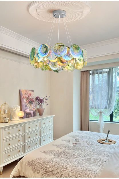 Art Rainbow Discs Chandelier - view 7 | morylighting