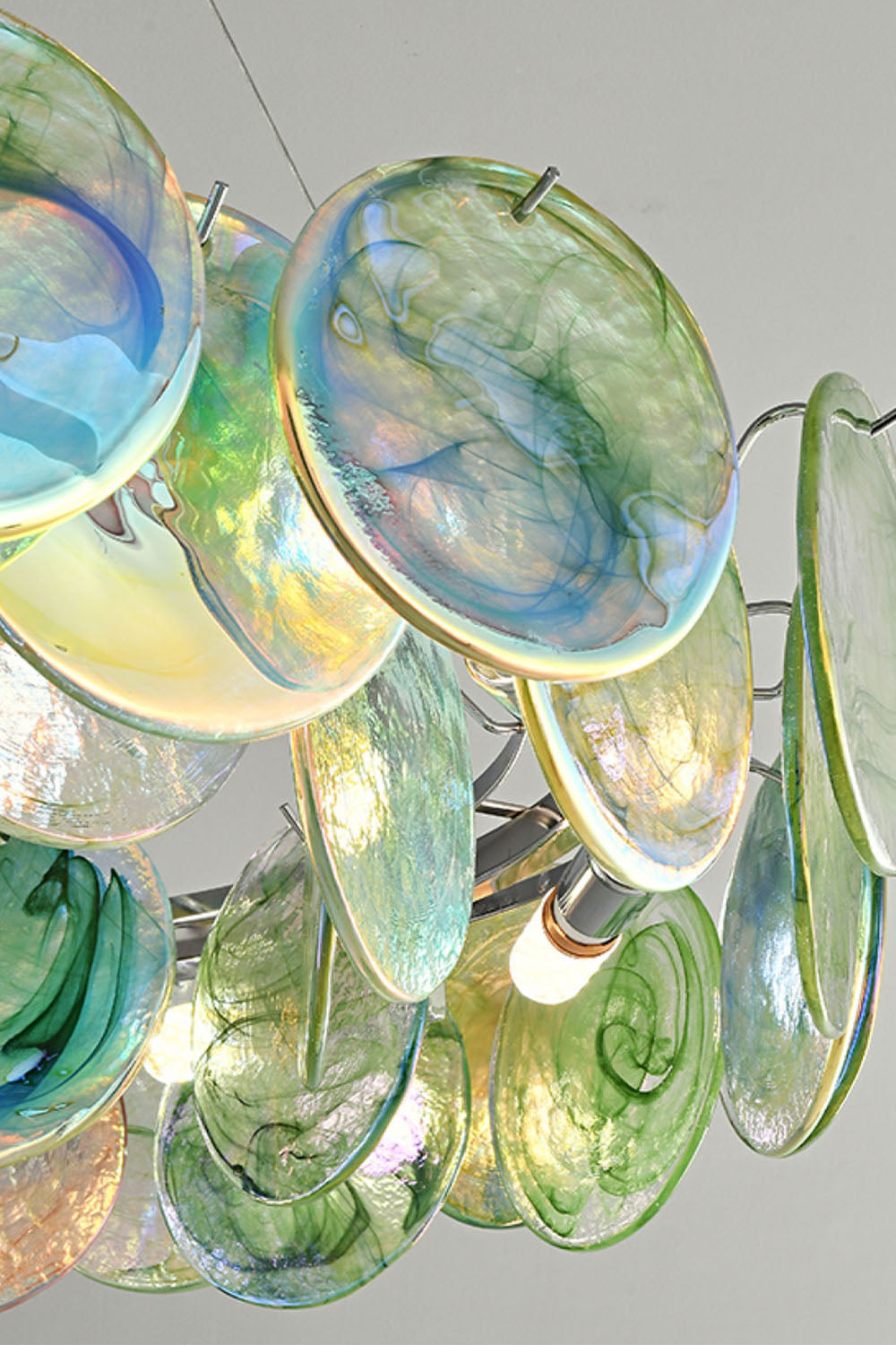 Art Rainbow Discs Chandelier - view 10 | morylighting