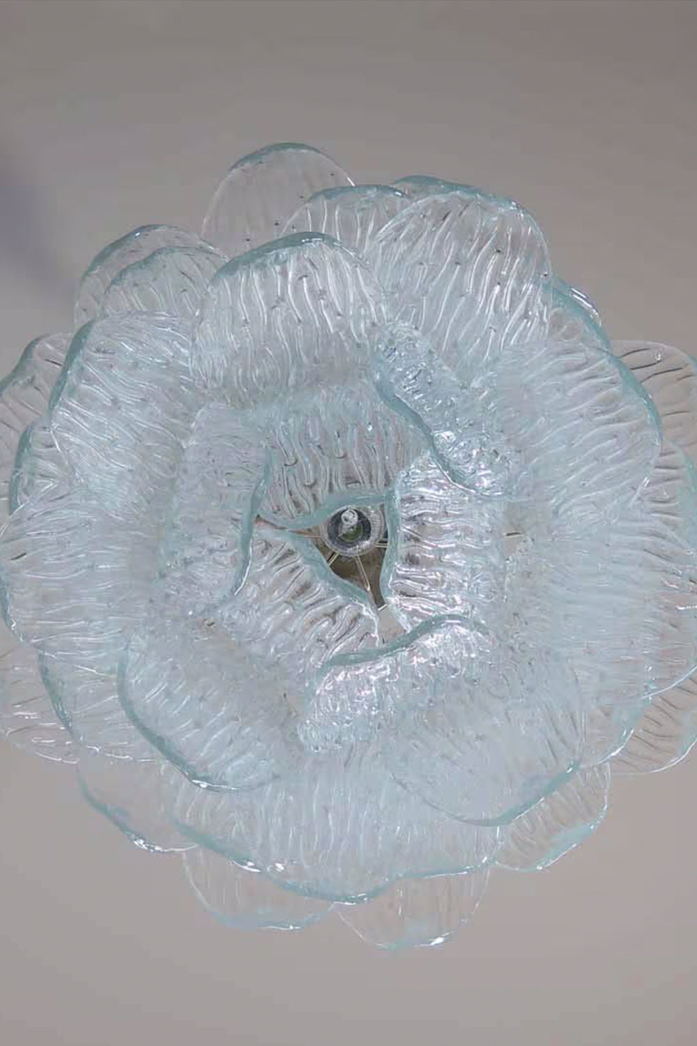 Art Ripple Leaf Glass Chandelier - view 12 | morylighting