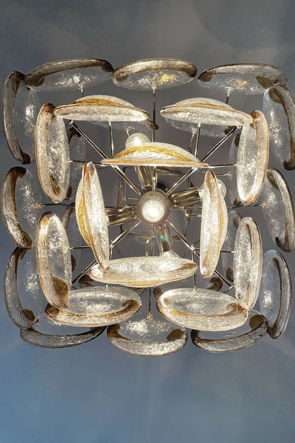 Art Shell-Shaped Glass Chandelier - view 19 | morylighting