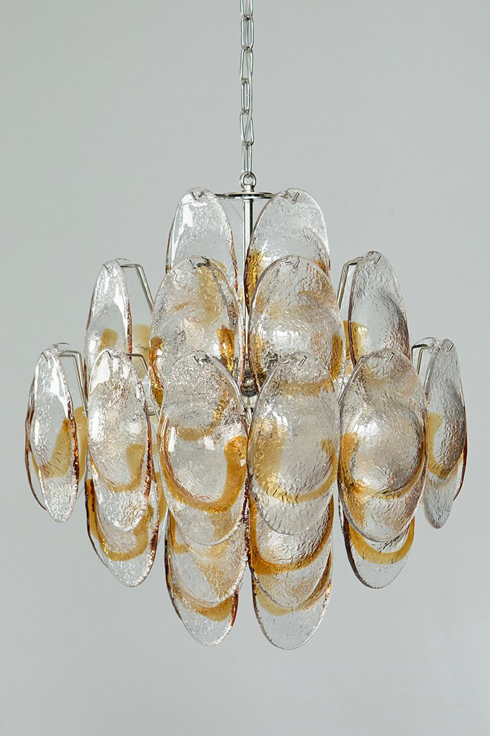 Art Shell-Shaped Glass Chandelier - view 20 | morylighting
