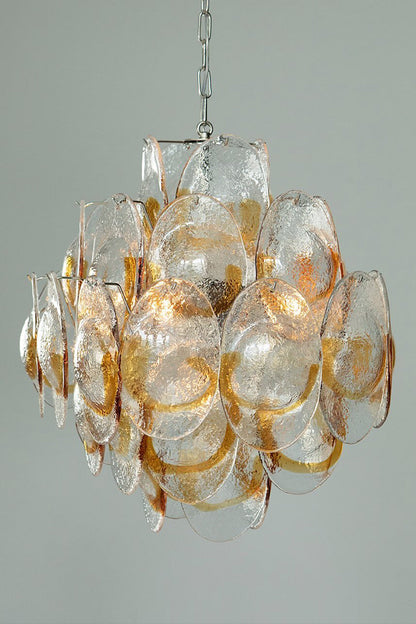Art Shell-Shaped Glass Chandelier - view 23 | morylighting