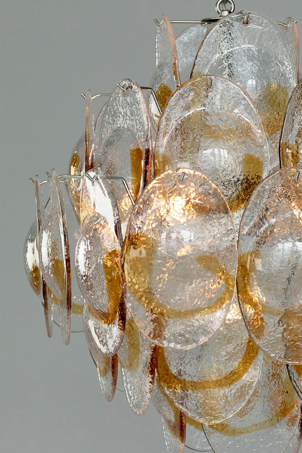 Art Shell-Shaped Glass Chandelier - view 15 | morylighting