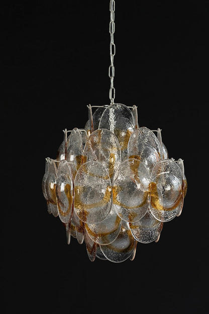 Art Shell-Shaped Glass Chandelier - view 16 | morylighting