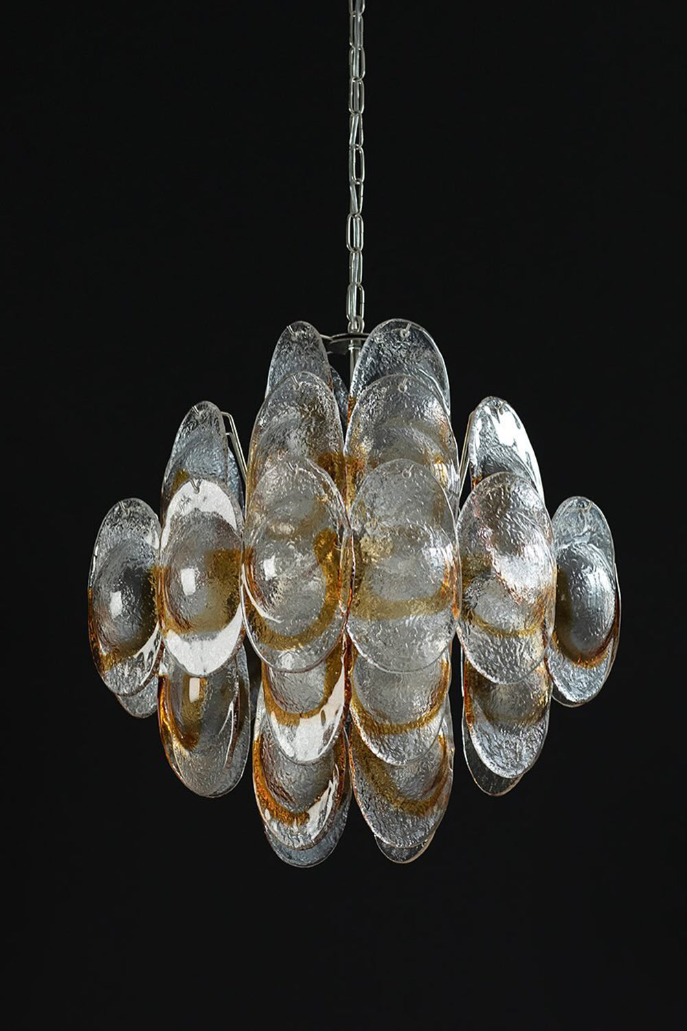 Art Shell-Shaped Glass Chandelier - view 17 | morylighting