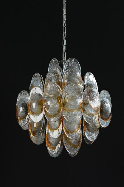 Art Shell-Shaped Glass Chandelier - view 17 | morylighting
