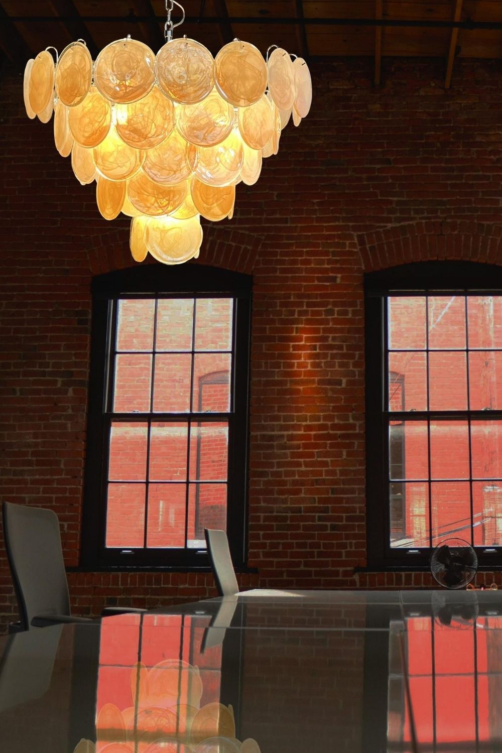 Gold Glass High Quality Art Iridescent Chandelier - view 12 | morylighting