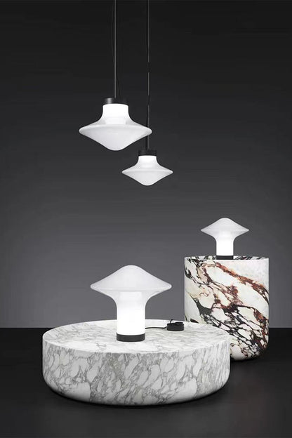 Mushroom Glass Table Lamp - view 5 | morylighting