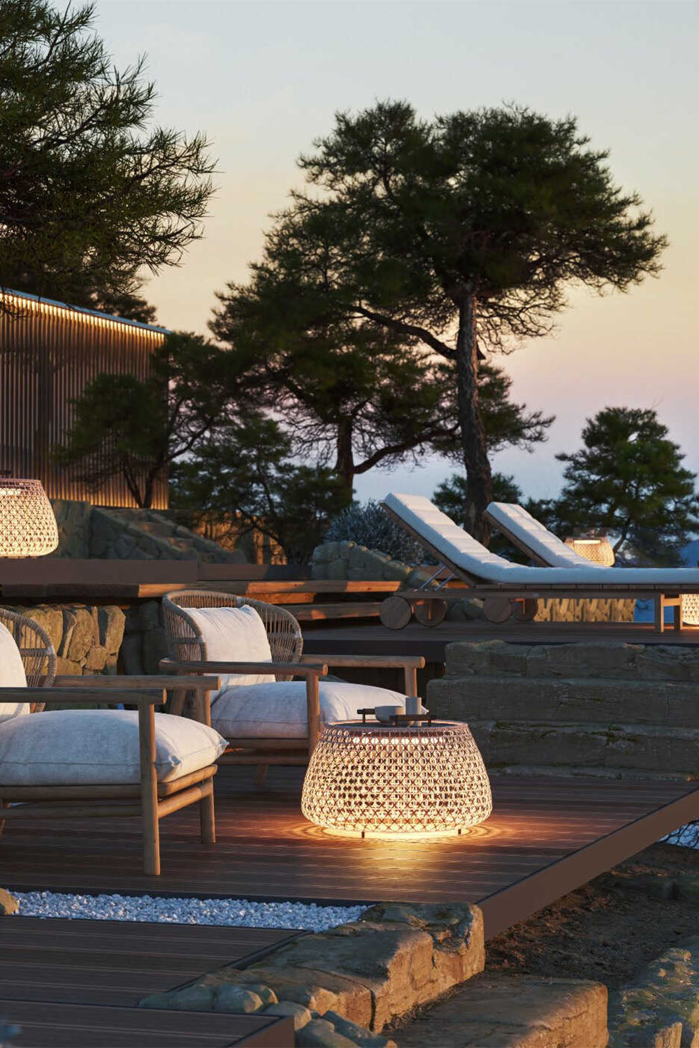 Nans Bag Outdoor Floor Lamp - view 3 | morylighting