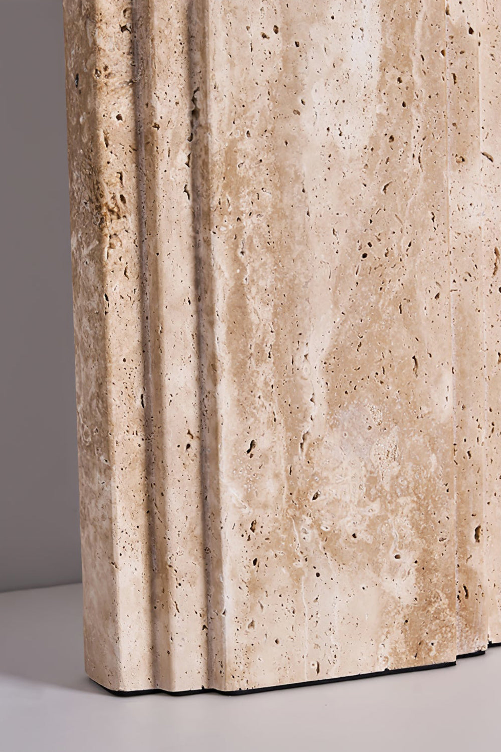 Natural Travertine Table Lamp - view 14 | morylighting