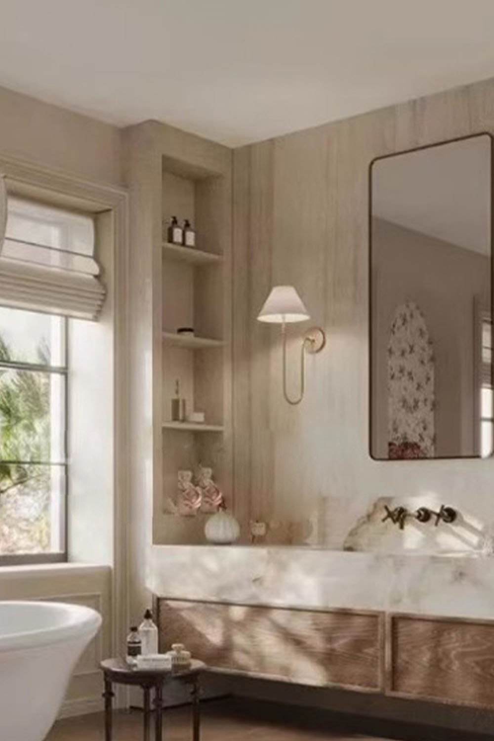Neoclassical U-shaped Minimalist Wall Lamp - view 4 | morylighting