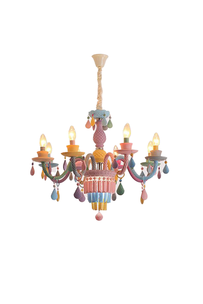 New Macaron Children's Candle Chandelier | morylighting