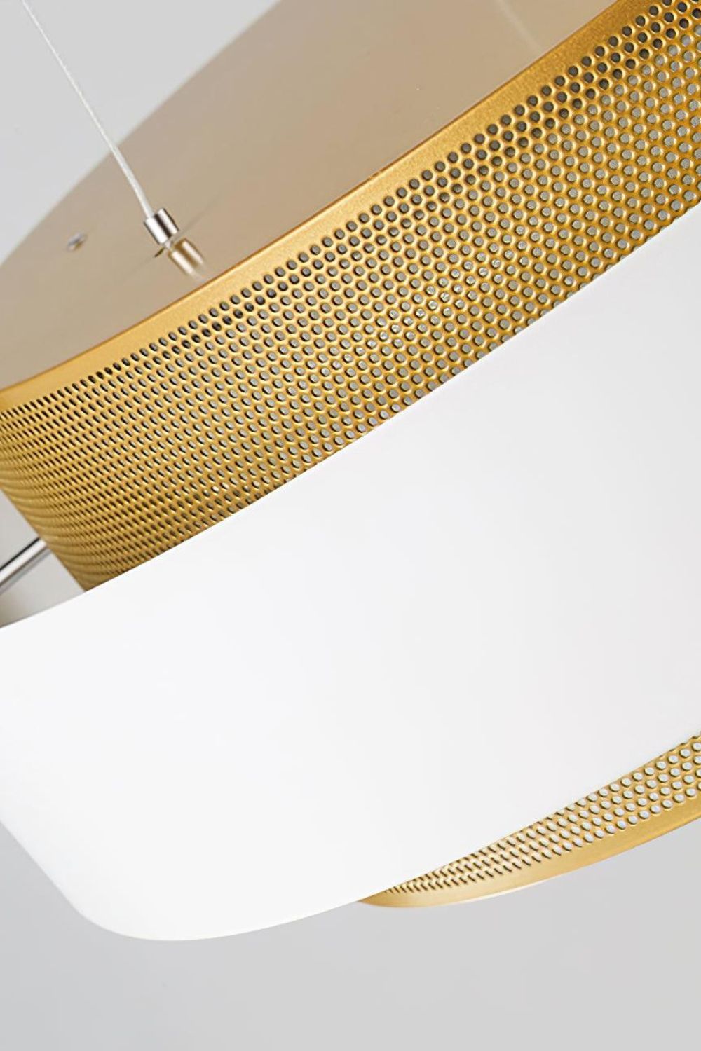 Nolan Vintage Gold Pendant Light - view 8 | morylighting