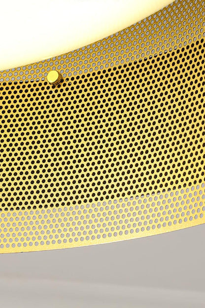 Nolan Vintage Gold Pendant Light - view 9 | morylighting