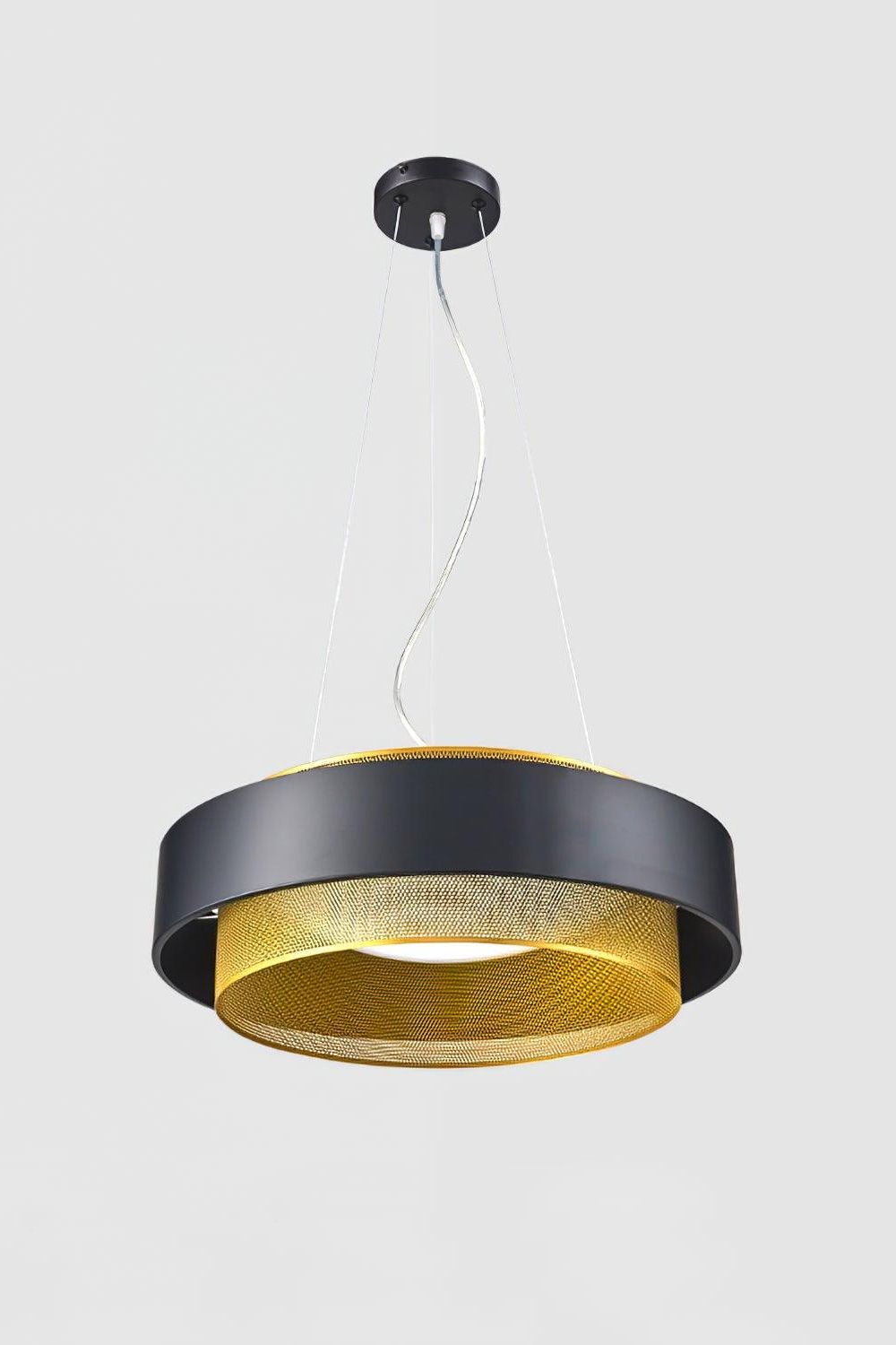 Nolan Vintage Gold Pendant Light - view 14 | morylighting