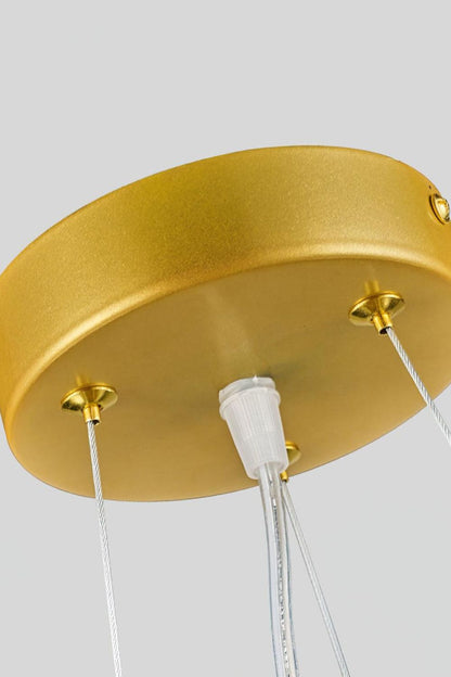Nolan Vintage Gold Pendant Light - view 7 | morylighting