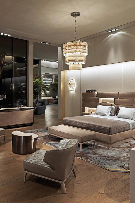 Octagonal Chandelier - view 2 | morylighting