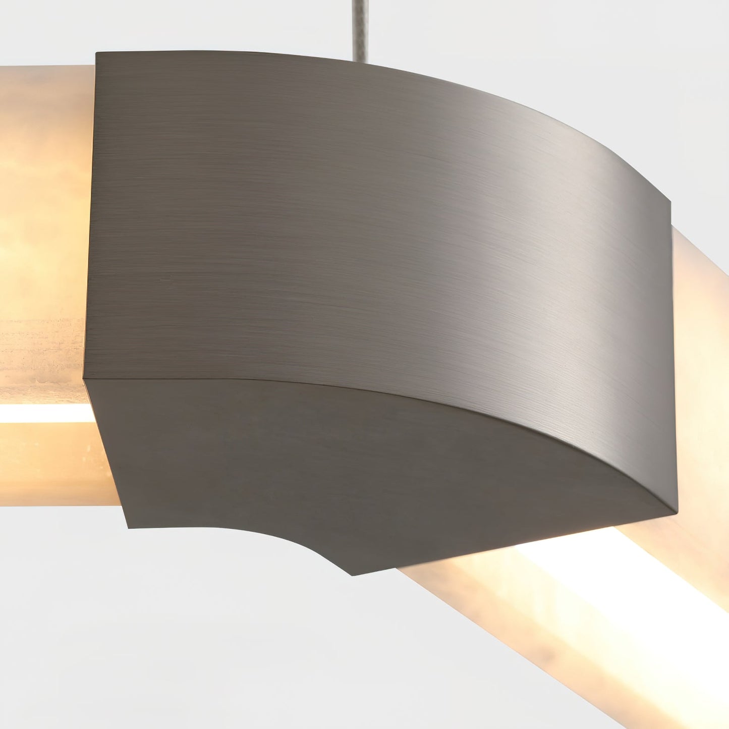 Ola Single Ring Alabaster Chandelier